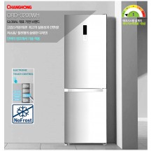 [오리온창홍] 창홍 312L 2도어 간냉식 냉장고 화이트 ORD-320BWH